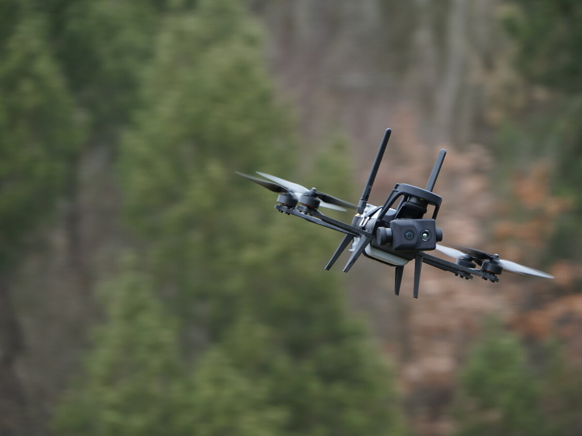 Monopulse funds drones built for contested signals